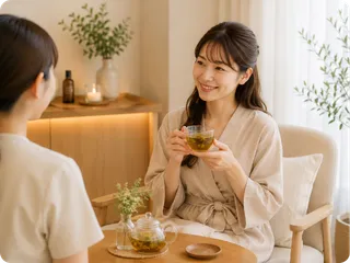 アフタードリンクの様子